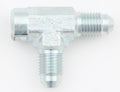 AEROQUIP FCM2818 Female Pipe Flare Tee Adapter, 1/8 in NPT Female to 4 AN Male Steel Zinc Plated