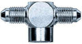 AEROQUIP FCM2909 Steel Brakeline Adapter Tee, 3 AN Male x 3 AN Male x 3/8-24 Inverted Flare Female