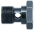 AEROQUIP FCM2922 Steel 7/16 Inch-20 Banjo Bolt with Zinc Plated Finish