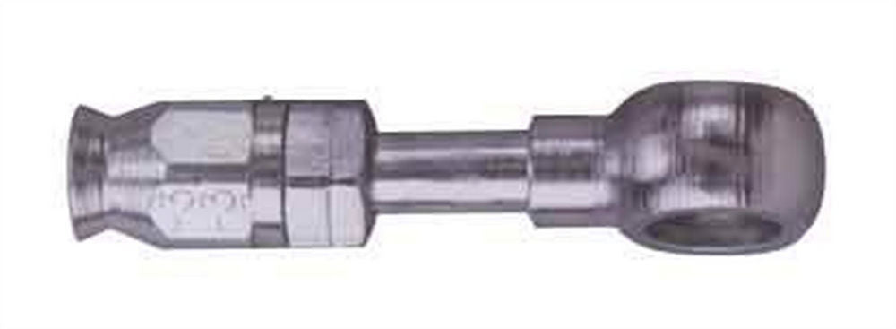 AEROQUIP FCM3091 #3 Straight Hose End for PTFE Racing Hose with 10mm Banjo and Steel Construction