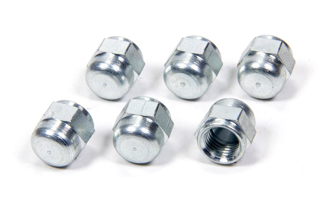 Aeroquip FCM3480 #4 Steel Cap with Zinc Oxide Finish, Set of 6