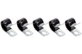 AEROQUIP FCM3485 Support Clamp, 0.63 Inch Inside Diameter, Vinyl Coated Steel, Set of 5