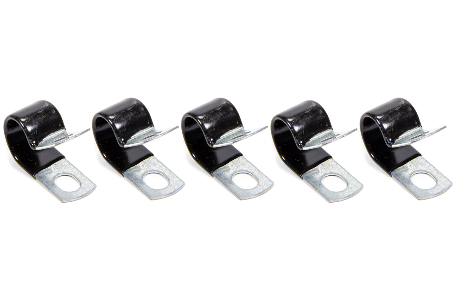 AEROQUIP FCM3485 Support Clamp, 0.63 Inch Inside Diameter, Vinyl Coated Steel, Set of 5