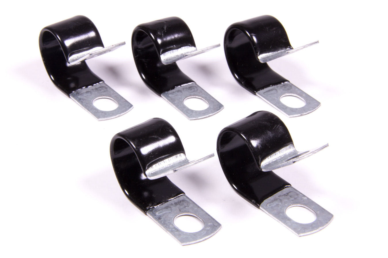 AEROQUIP FCM3486 Support Clamp, 0.75 Inch ID, Vinyl Coated Steel, Set of 5