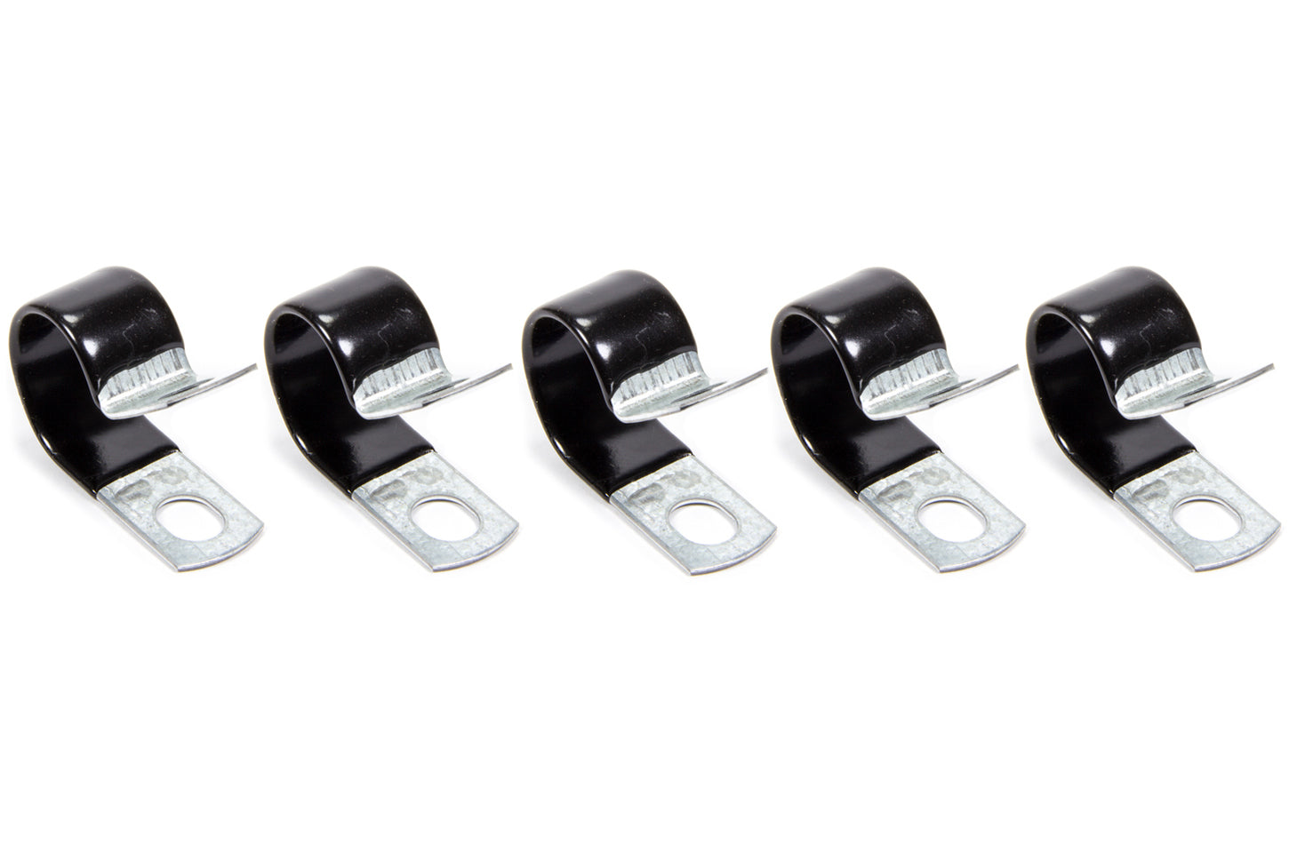 AEROQUIP FCM3487 Support Clamp with Vinyl Coating, 0.81 Inch ID, Steel, Set of 5