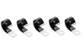AEROQUIP FCM3488 Support Clamp, 0.94 Inch Inner Diameter, Vinyl Coated Steel, Set of 5