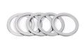 Aeroquip FCM3516 #10 Aluminum Crush Washer, Natural Finish, Set of 5