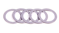 Aeroquip FCM3517 #12 Aluminum Crush Washer, Natural Finish, Set of 5