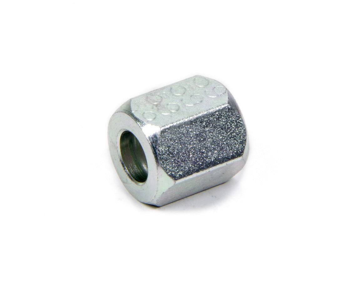 AEROQUIP FCM3570 #4 Steel Tube Nut for 1/4 Inch AN Tubing, Nickel Plated