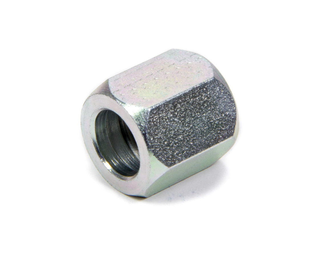 AEROQUIP FCM3572 #6 Steel Tube Nut, 3/8 Inch Tube, Nickel Plated, Steel Construction