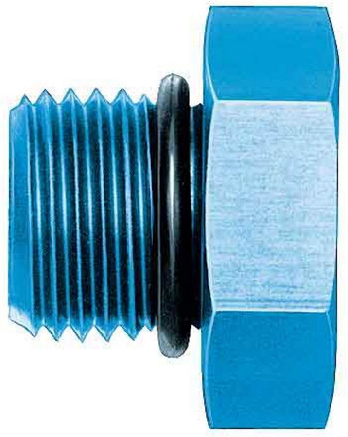 Aeroquip FCM3722 #3 O-Ring Boss Plug with Hex Head and Aluminum Construction