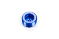 AEROQUIP FCM3750 3/4 Inch NPT Aluminum Pipe Plug with Allen Head, Blue Anodized Finish