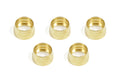 Aeroquip FCM3824 Brass Compression Ferrule for 8 AN Teflon Hose Fittings, Pack of 5