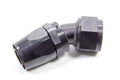 Aeroquip FCM4476 #16 30 Degree Hose End with Swivel - Aluminum, Black Anodized