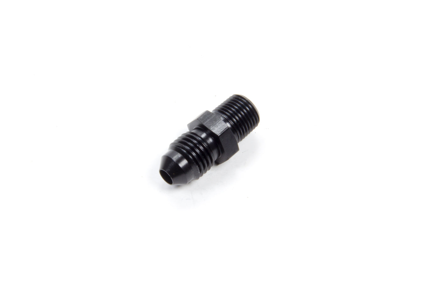 AEROQUIP FCM5001 Str Aluminum Straight Adapter 4AN Male to 1/8 Inch NPT Male Black Anodized