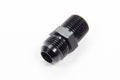 Aeroquip FCM5009 Straight Aluminum Adapter 10 AN Male to 1/2 Inch NPT Male Black Anodized