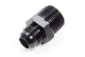 Aeroquip FCM5014 #12 to 1NPT Pipe Aluminum Adapter Black Anodized