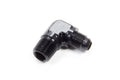 AEROQUIP FCM5035 90 Degree Aluminum Adapter 6 AN Male to 3/8 Inch NPT Male Black Anodized