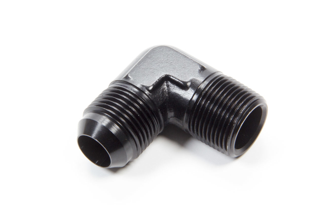 AEROQUIP FCM5040 90 Degree Aluminum Adapter for 12 AN Male to 3/4 Inch NPT Male Fittings