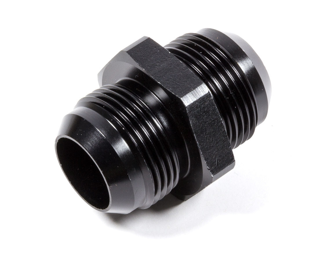 AEROQUIP FCM5056 #16 Flare Union Adapter, 16 AN Male to 16 AN Male, Aluminum, Black Anodized