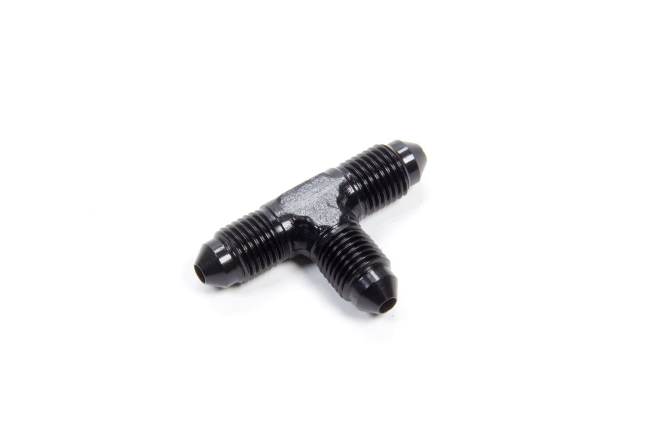 AEROQUIP FCM5060 Fitting Adapter Tee 3 AN Male Aluminum Black Anodized