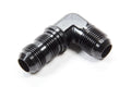 AEROQUIP FCM5085 #12 Flare 90 Degree Bulkhead Union Aluminum Black Anodized