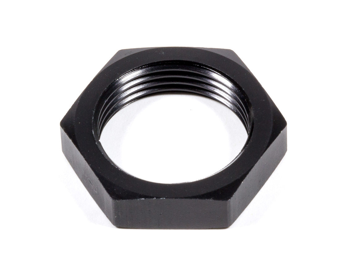 AEROQUIP FCM5106 Aluminum 16 AN Bulkhead Fitting Nut Black Anodized