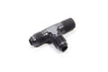 AEROQUIP FCM5125 Aluminum 6 AN Male to 6 AN Male to 1/4 Inch NPT Male Adapter Tee, Black Anodized