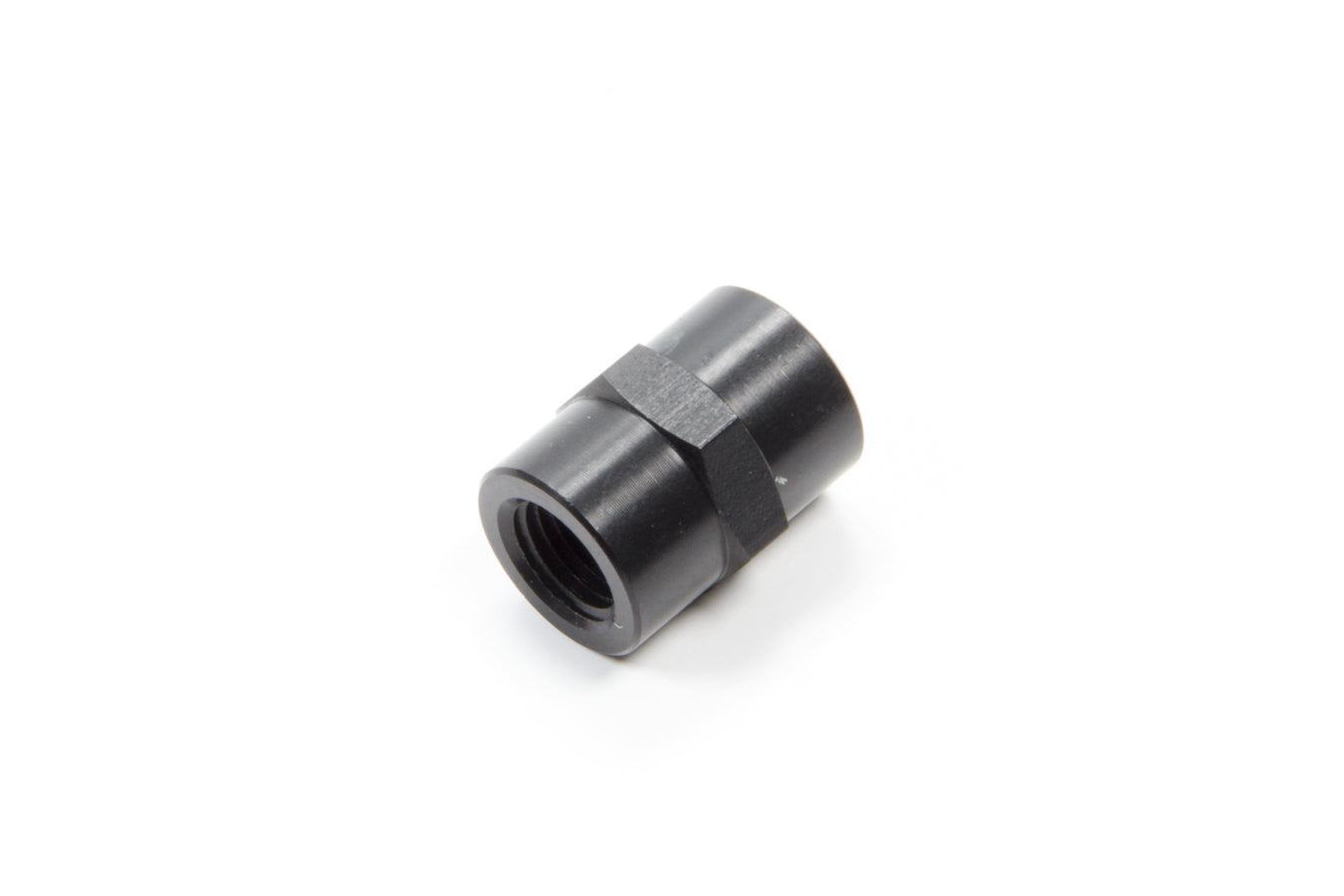 Aeroquip FCM5130 1/4 Inch Aluminum Pipe Coupler Black Anodized