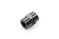 AEROQUIP FCM5131 3/8 Inch Aluminum Pipe Coupler with Black Anodized Finish