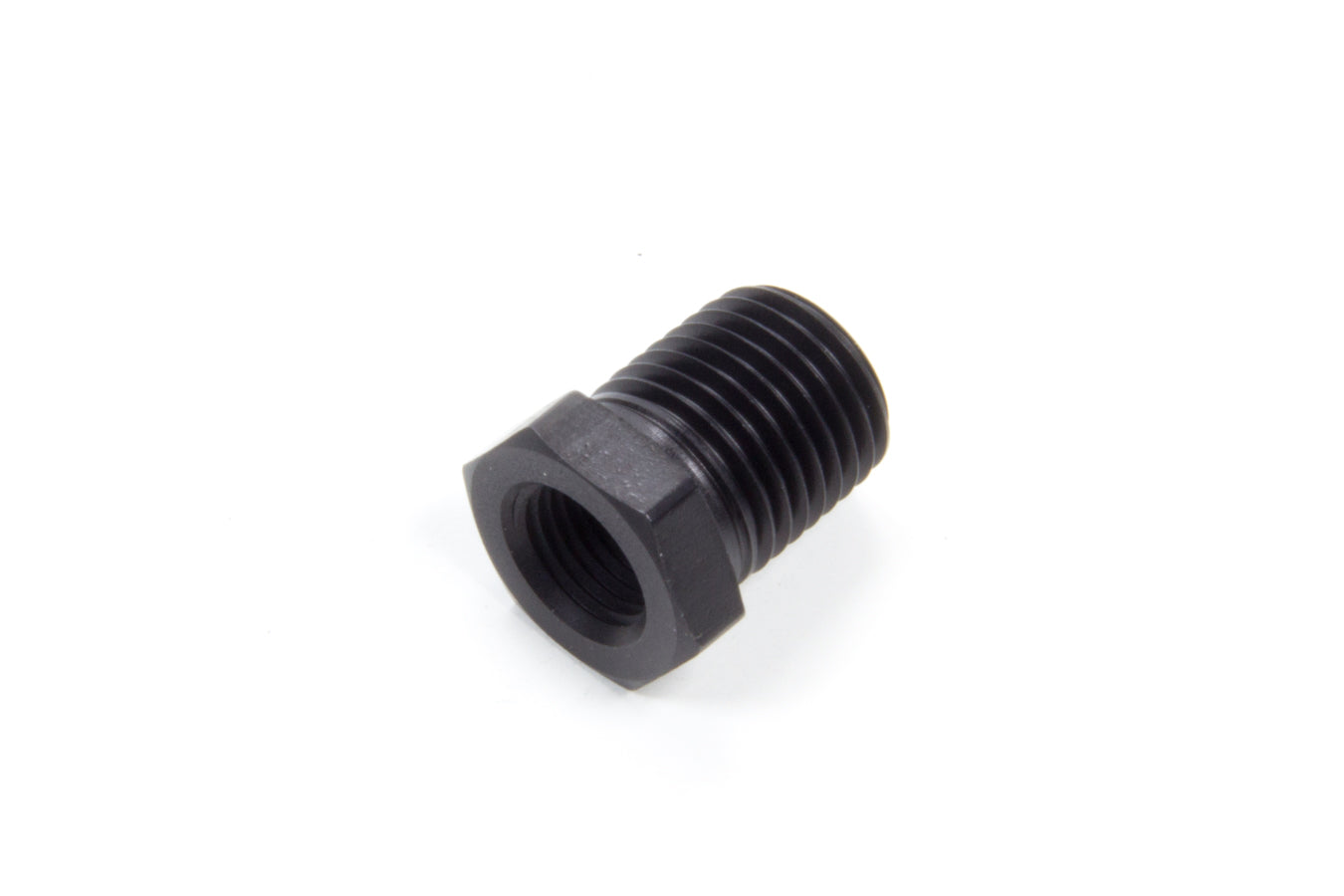Aeroquip FCM5136 1/4 Inch to 1/8 Inch NPT Aluminum Pipe Bushing Black Anodized