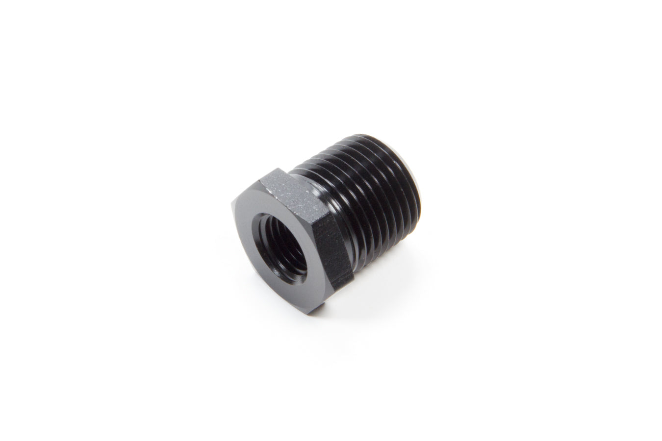 Aeroquip FCM5140 1/2-Inch to 1/4-Inch NPT Aluminum Pipe Bushing, Black Anodized