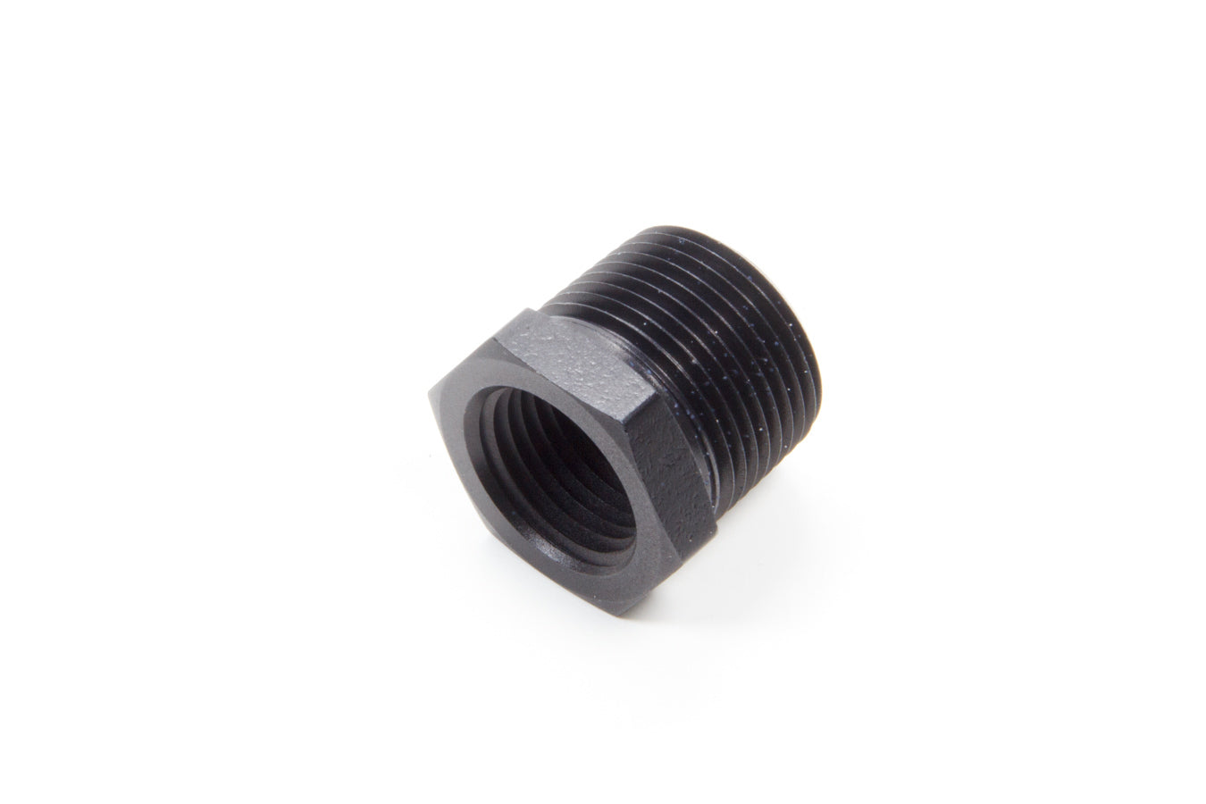 Aeroquip FCM5142 3/4 Inch to 1/2 Inch Aluminum Pipe Bushing Black Anodized