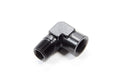 AEROQUIP FCM5149 90 Degree Male to Female Pipe Elbow Aluminum Black Anodized, 3/8 Inch NPT