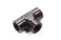 AEROQUIP FCM5152 Aluminum Female Pipe Tee 3/8 Inch NPT Black Anodized Fitting