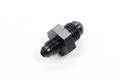 Aeroquip FCM5156 #6 Flare to #4 Flare Reducer Adapter, Aluminum, Black Anodized