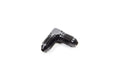AEROQUIP FCM5186 #3 Flare 90 Degree Elbow Union Aluminum Black Anodized