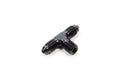 AEROQUIP FCM5187 Adapter Tee with 3 AN Male, 1/8 Inch NPT Male, Aluminum, Black Anodized