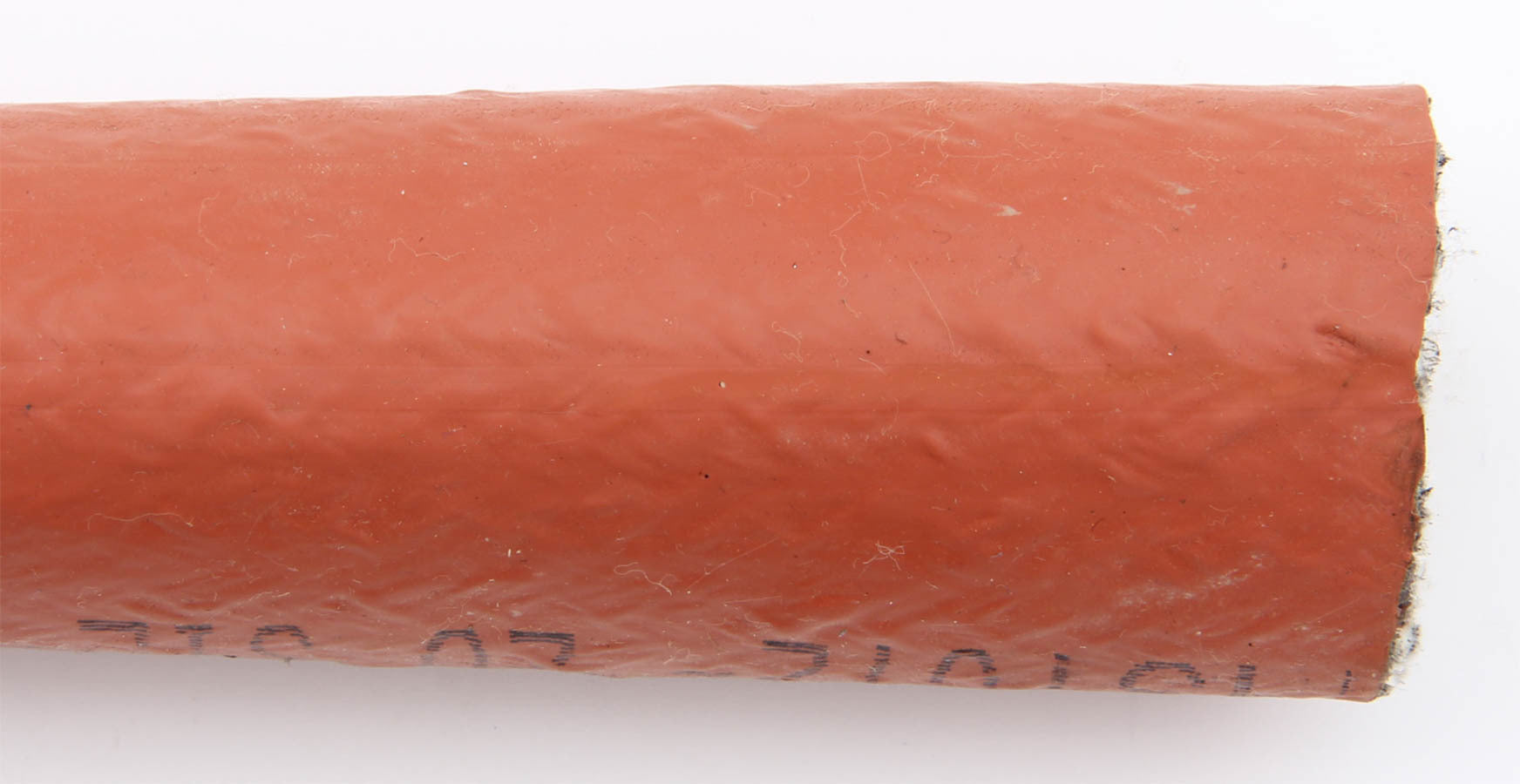 AEROQUIP FCS2010 1.25 Inch ID Firesleeve, Silicone and Fiberglass, Red, 10 Feet