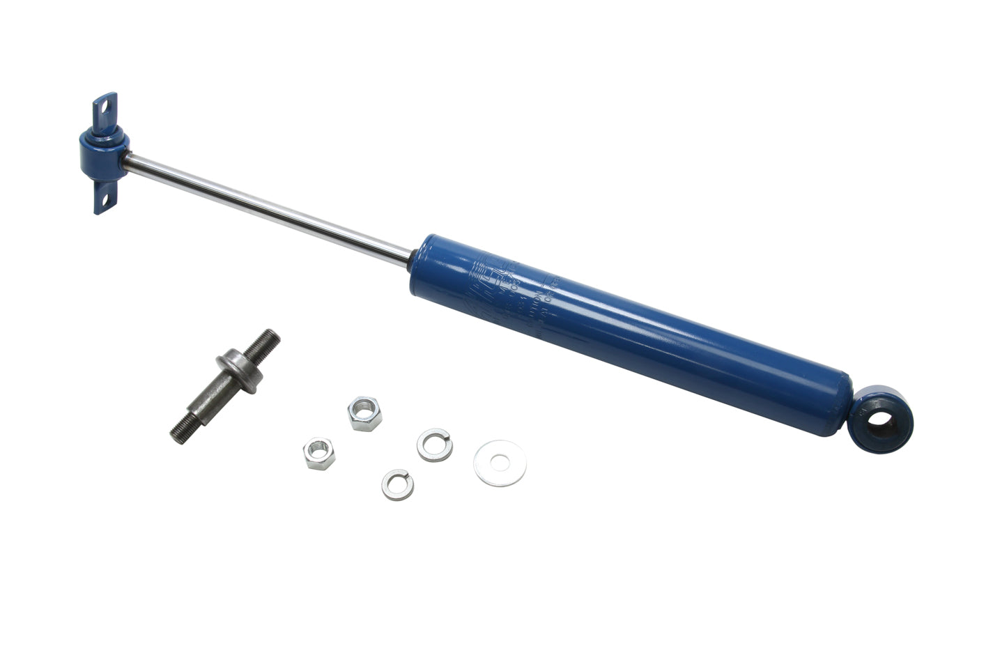 AFCO Racing Products 1031 Steel Shock for GM A-Body and X-Body Vehicles, 10 Series Twintube, 13 Inch Compressed, 21 Inch Extended, Blue Finish