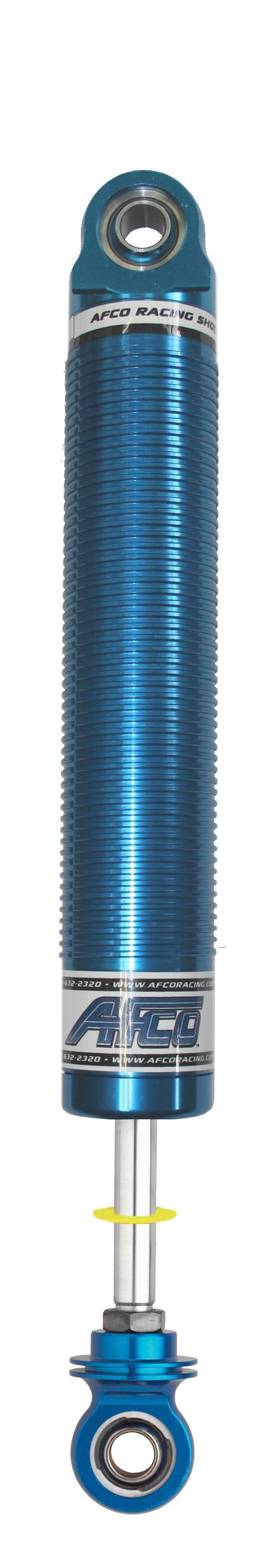 Afco Racing Products 1663 Shock Alum Small Body 6 Inch Threaded, 16 Series Twintube Design, 11.75 Inch Compressed, 17.75 Inch Extended, Aluminum Finish