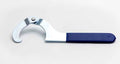 AFCO Racing Products 20110 Adjustable Coil-Over Spanner Wrench with Blue Rubber Handle