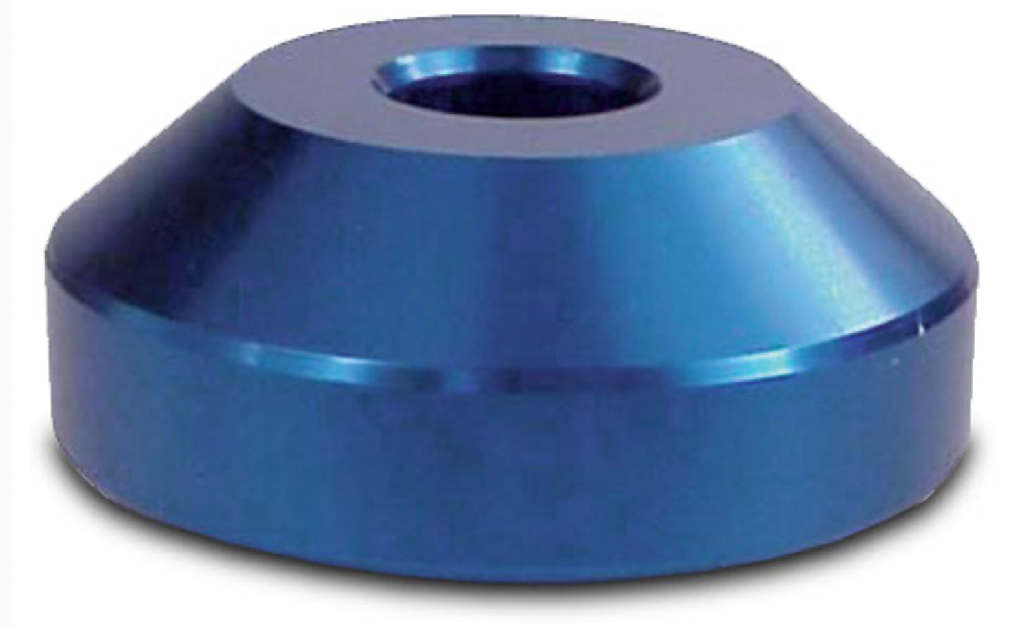 AFCO Racing Products AFCO20173 Shock Bumper Cone, 1.8 Inch OD, 0.72 Inch Tall, Blue Anodized Aluminum