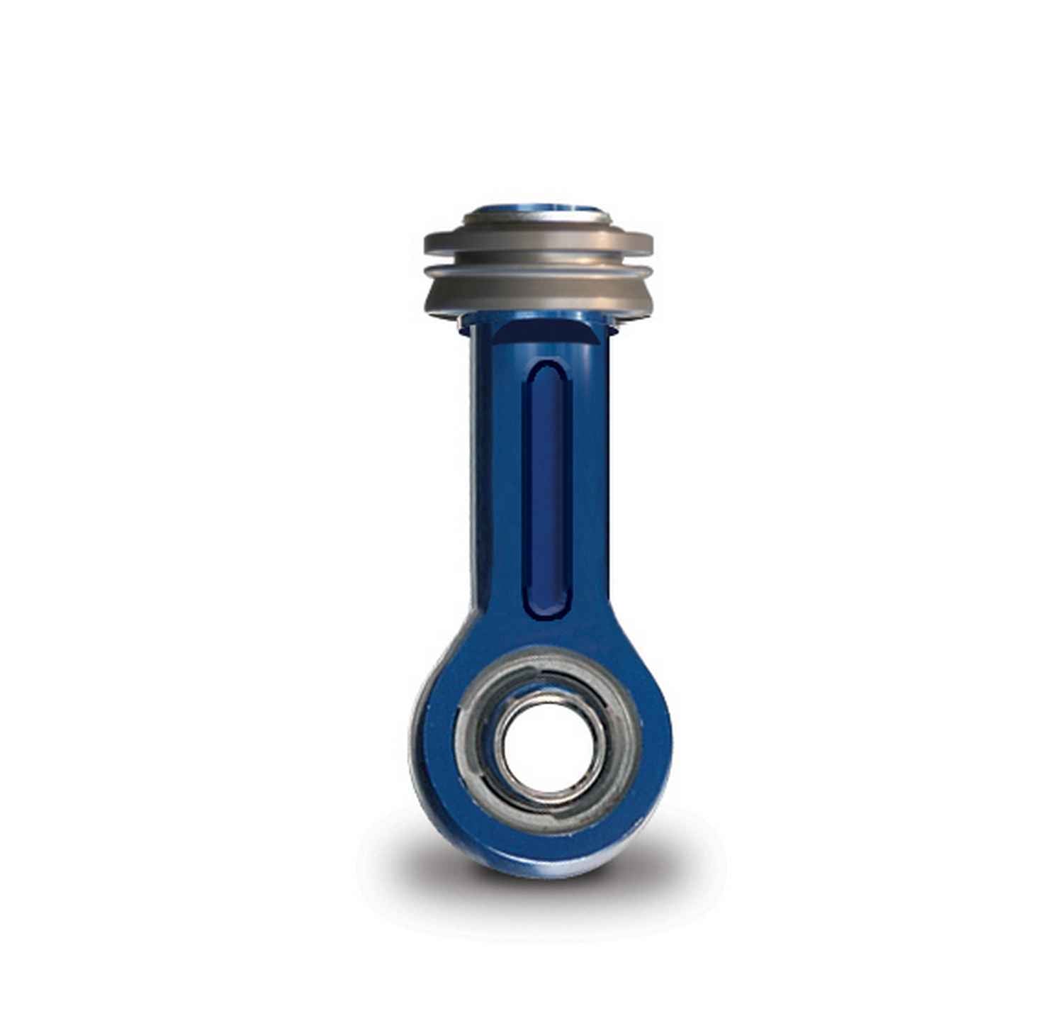 AFCO Racing Products AFC20176-2 Rod End M2 2-Inch Extension with Blue Anodized Aluminum Body
