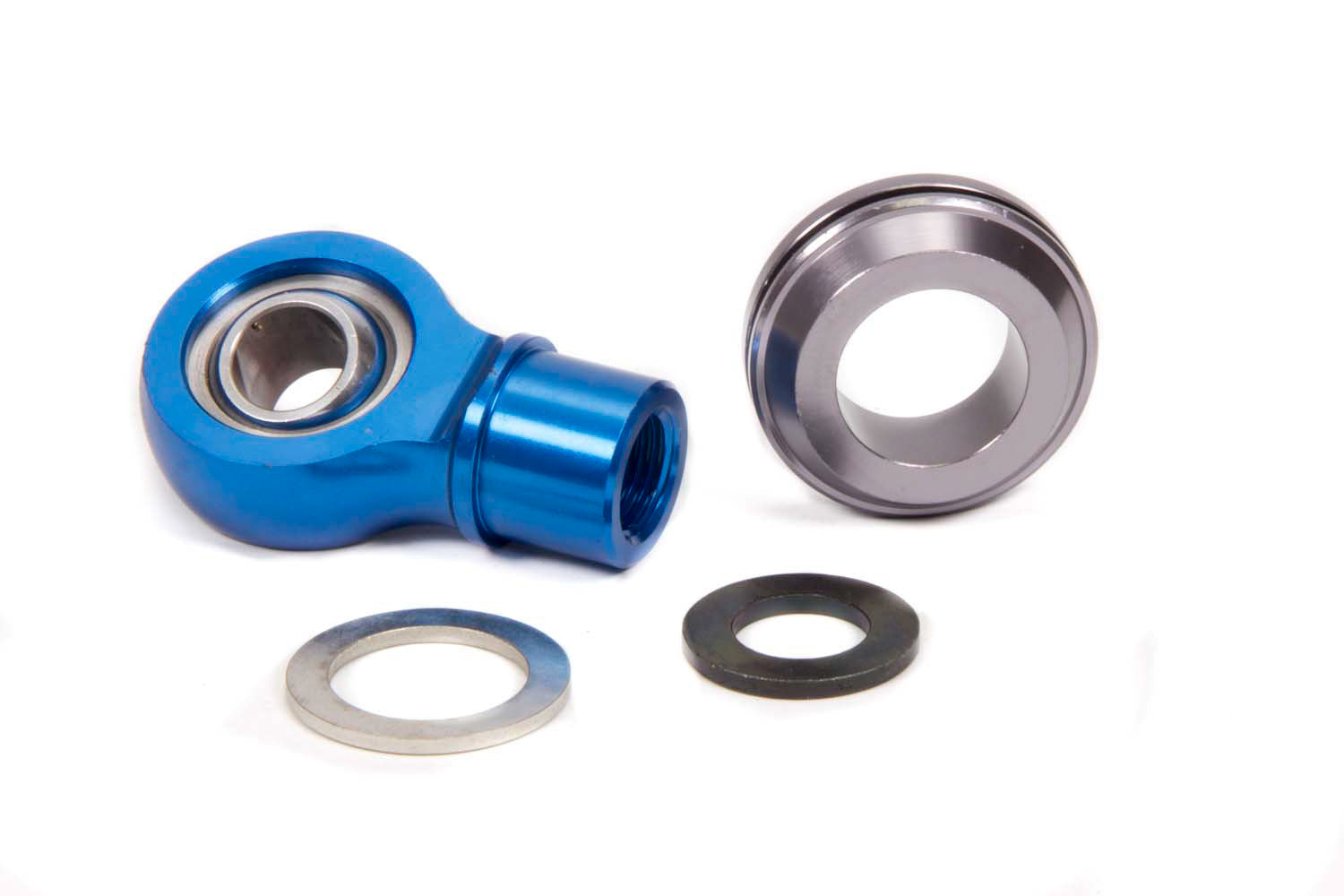 AFCO Racing Products AFC20176 Rod End M2 Non-Adjustable Spherical Bearing Aluminum Blue Anodized for Racing and High-Performance Vehicles