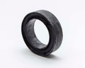 AFCO Racing Products Conv Spring Rubber 5 to 5.5 Springs, 0.875 Inch Height, Polyurethane, Black