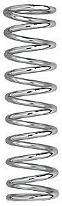 AFCO Racing Products 23400CR Coil-Over Hot Rod Spring, 2.625 Inch ID, 10 Inch Length, 400 lb/in Spring Rate, Chrome Steel