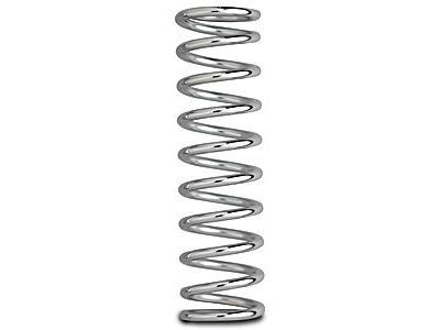 AFCO Racing Products 24110CR Coil-Over Spring, 2.625 Inch ID, 14 Inch Length, 110 lb/in Spring Rate, Steel Chrome Finish