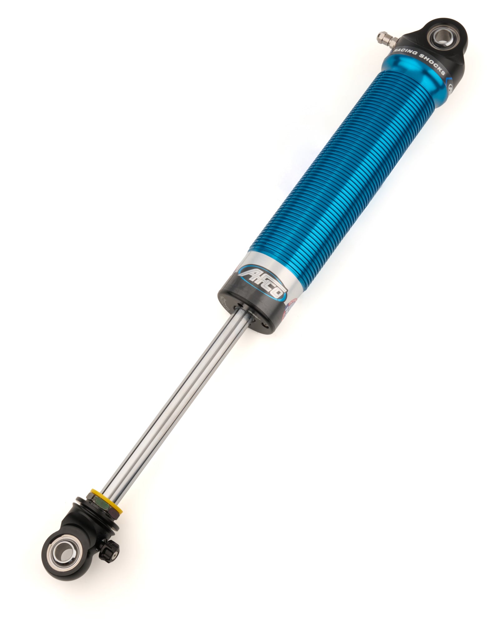 AFCO Racing Products 2676-36DZ-IHRA Shock Rear 7-Inch Stroke IHRA Series Monotube Aluminum Blue