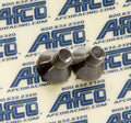 AFCO Racing Products Drive Flange Bolt Kit for Rear Hub, 5/16-18 Thread, 1/2 Inch Length, Tapered Allen Head, Steel, Pair